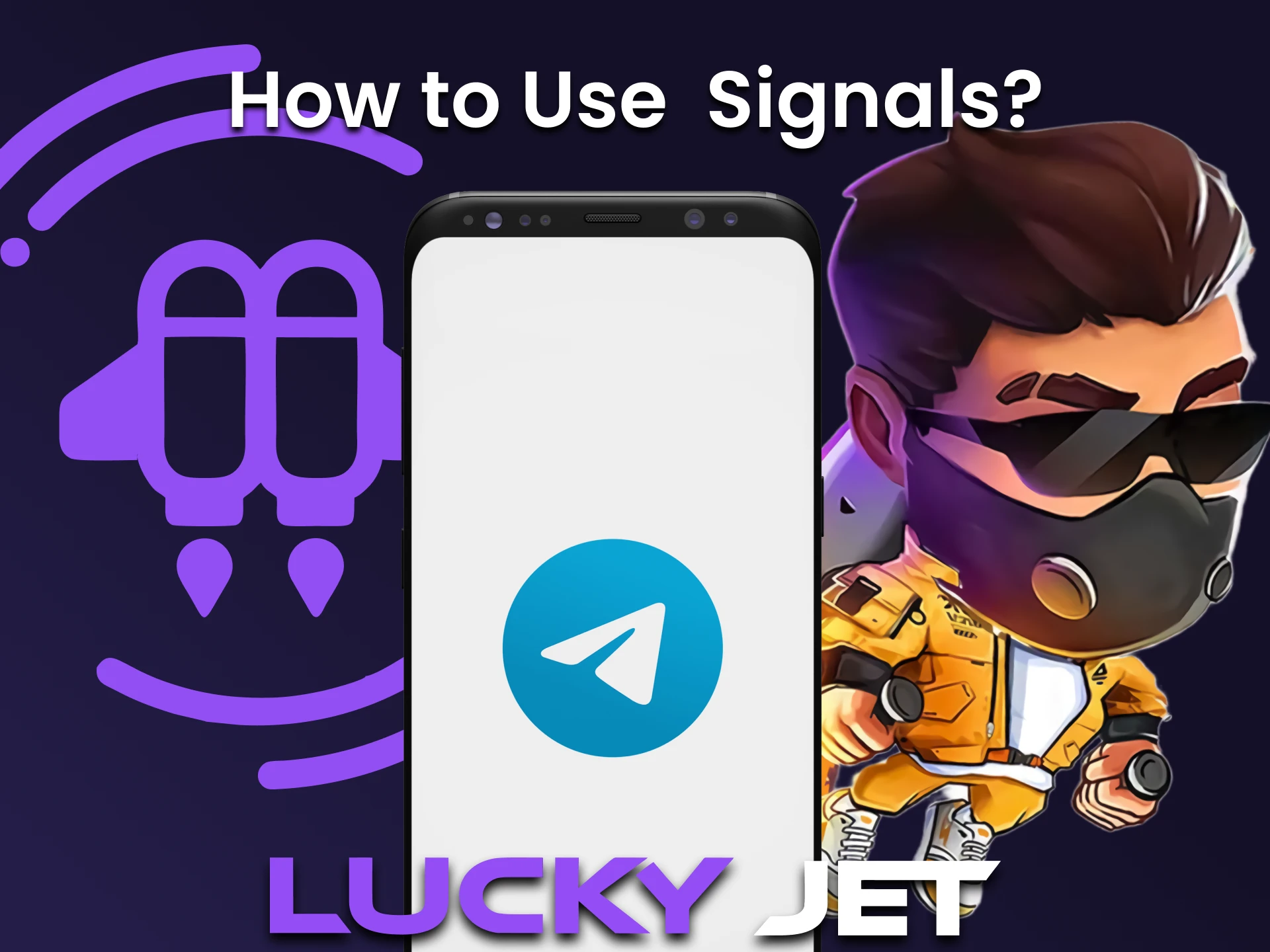 We will tell you how to use signals to play Lucky Jet.