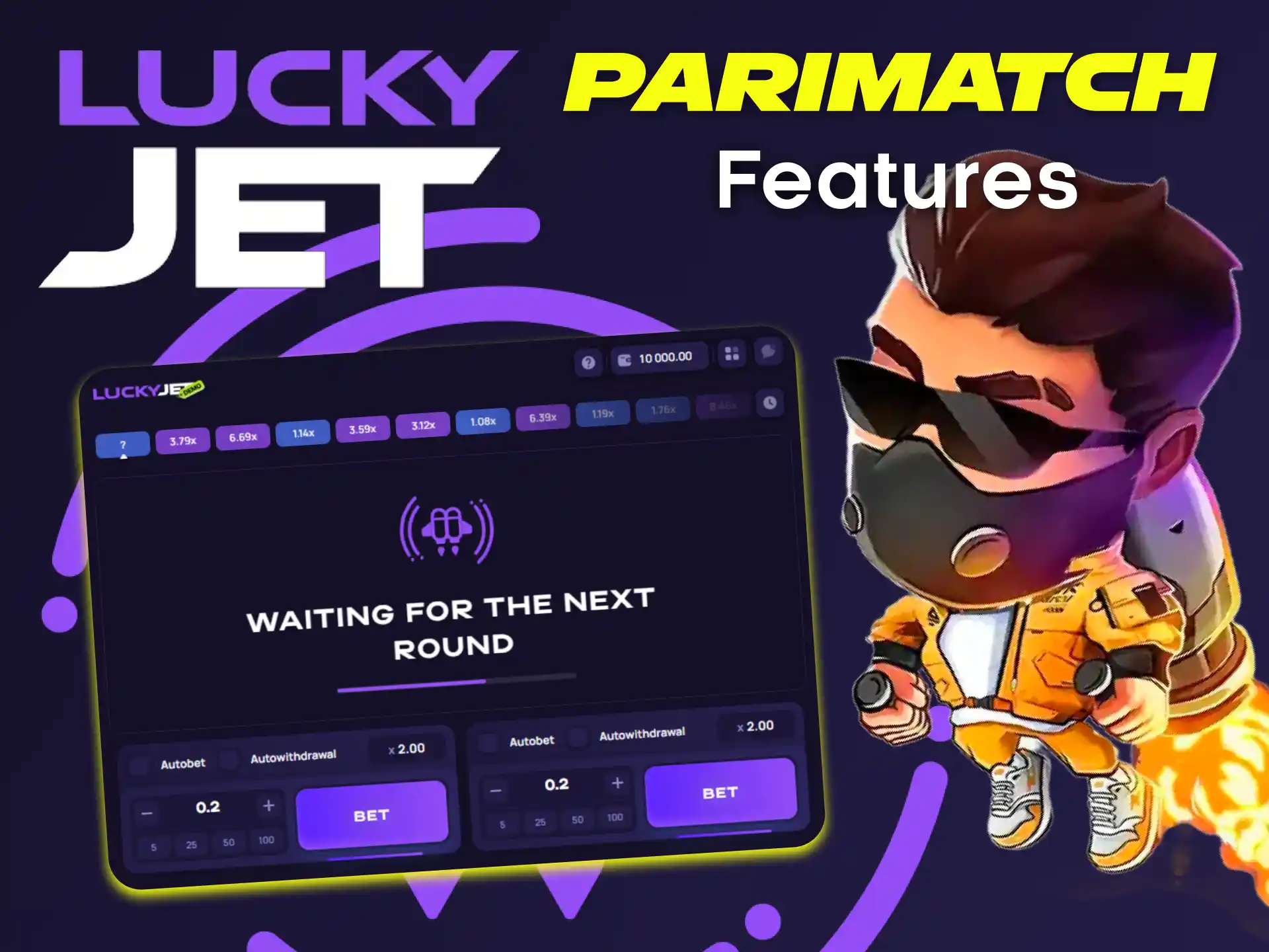 Find out about future improvements to Lucky Jet at Parimatch.